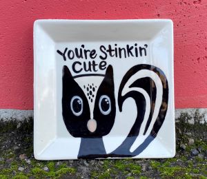 Fish Creek Skunk Plate