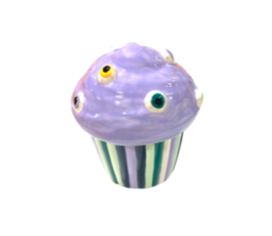 Fish Creek Eyeball Cupcake