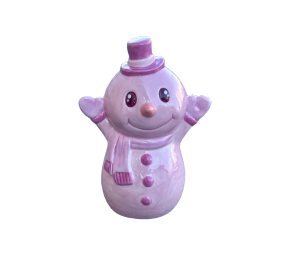 Fish Creek Pink-Mas Snowman