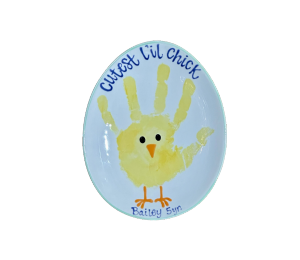 Fish Creek Little Chick Egg Plate