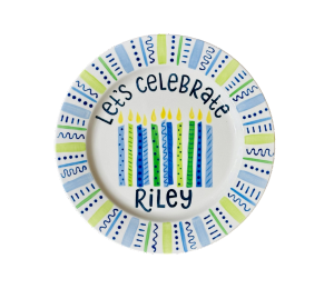 Fish Creek Let's Celebrate Plate