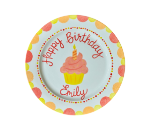 Fish Creek Birthday Cupcake Plate